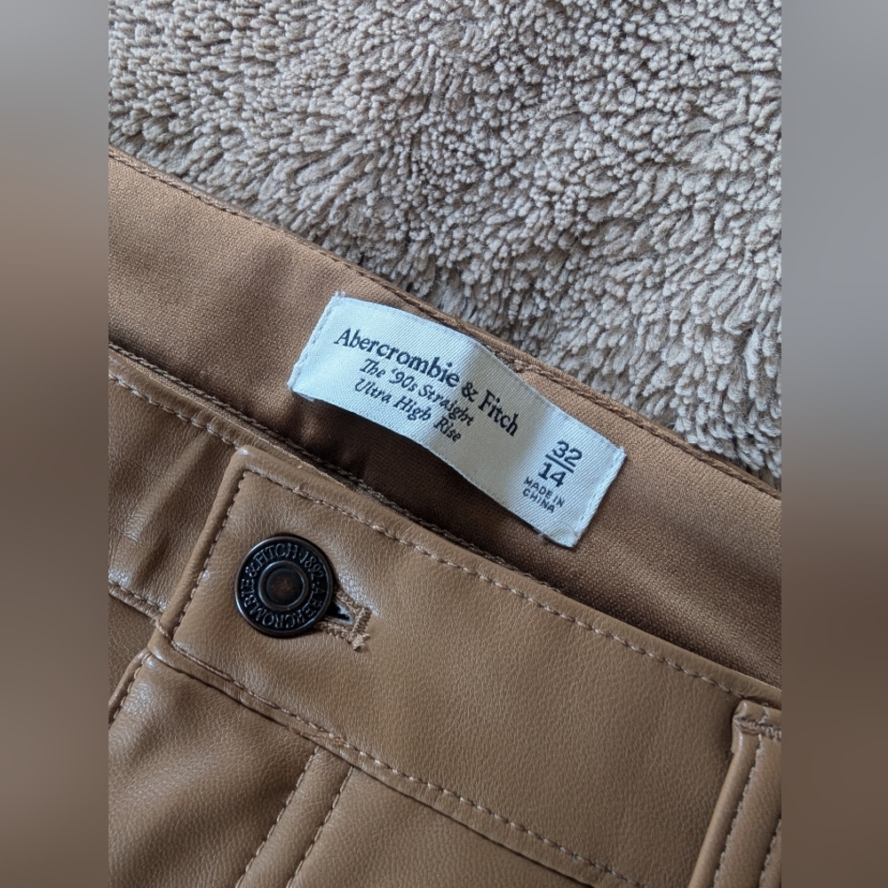Abercrombie & Fitch Vegan Leather Pants